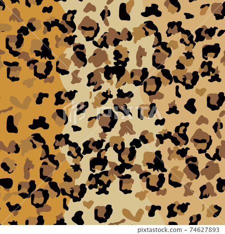 Leopard seamless pattern design illustration background Leopard seamless pattern design illustration background 74627893