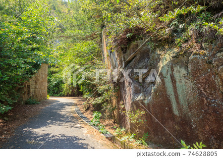 Northern turret remains Okunoshima Takehara City, Hiroshima Prefecture 74628805