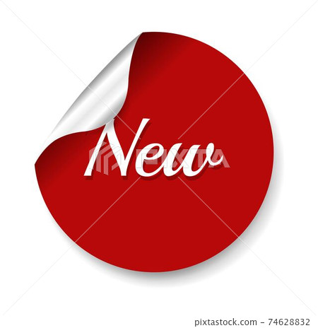 Red Label New White Background 74628832