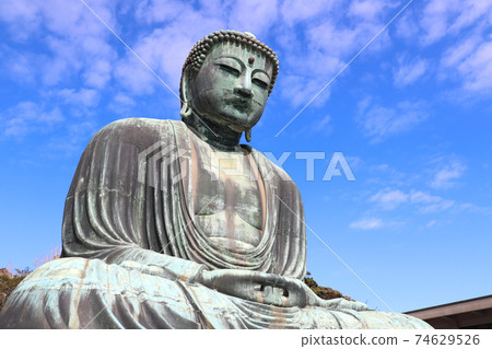 <神奈川縣>鎌倉市的鎌倉大佛 74629526