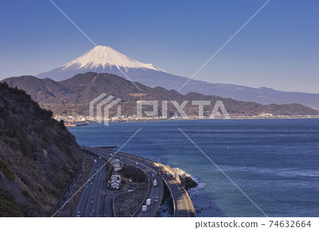 Satta Pass Satta Pass Mt. Fuji Ukiyo-e Utagawa (Ando) Hiroshige 74632664
