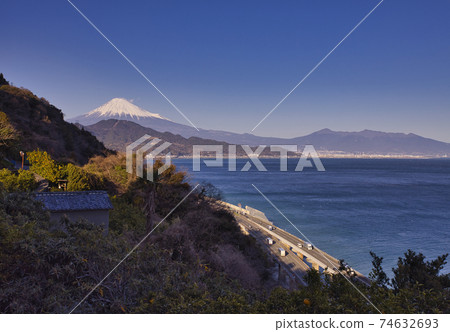 Satta Pass Satta Pass富士浮世繪歌川(安藤)廣重 Satta Pass Satta Pass富士浮世繪歌川(安藤)廣重 74632693
