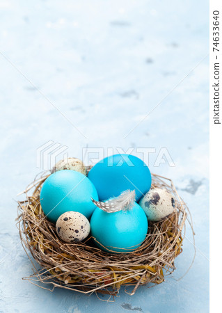 Colorful easter eggs Colorful easter eggs 74633640