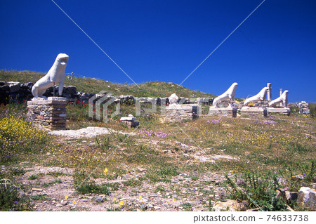 Ruins of Delos Ruins of Delos 74633738