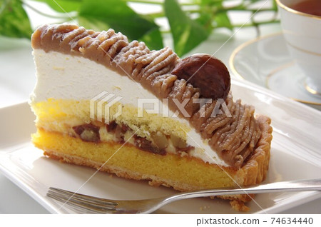 Montblanc tart cake 74634440