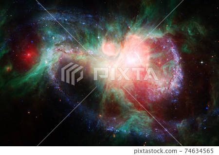 Starfield. Elements of this image furnished by NASA 74634565