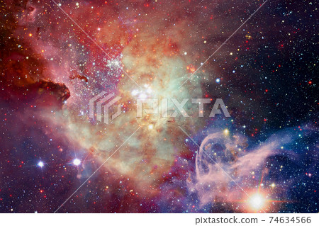 Endless universe. Elements of this image furnished by NASA. Endless universe. Elements of this image furnished by NASA. 74634566