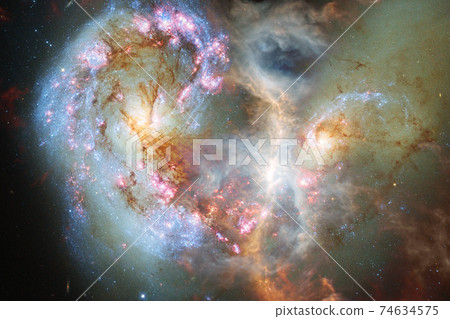 Deep space. Elements of this image furnished by NASA Deep space. Elements of this image furnished by NASA 74634575