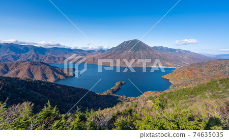 Lake Chuzenji, Hangetsuyama Observatory, Mt. Nantai 74635035