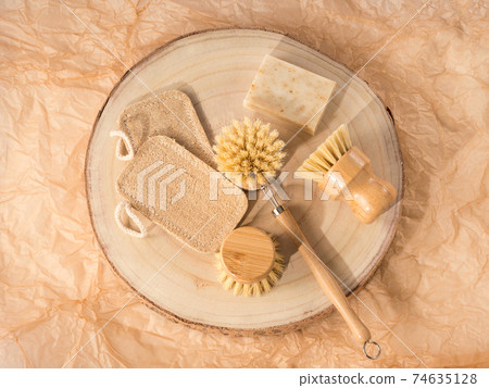 Zero waste dish washing kitchen home eco cleaning products 74635128