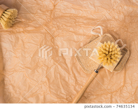 Zero waste dish washing kitchen home eco cleaning products 74635134