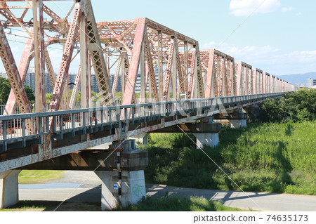 大阪東線赤川鐵橋 74635173