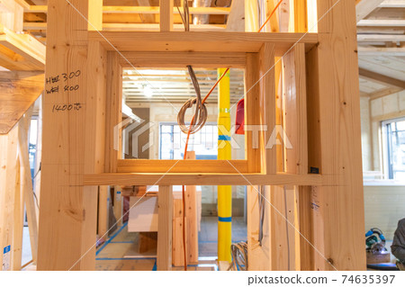 正在建造新的單戶住宅的場地(利基市場) 正在建造新的單戶住宅的場地(利基市場) 74635397
