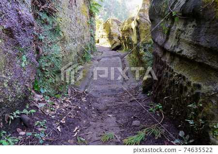 Nokogiriyama mountain trail / car power road course (Kyonan Town, Chiba Prefecture) Nokogiriyama mountain trail / car power road course (Kyonan Town, Chiba Prefecture) 74635522