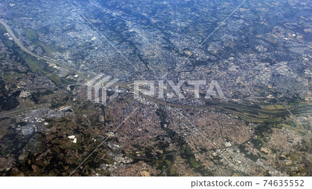 City of Nantes aerial view City of Nantes aerial view 74635552