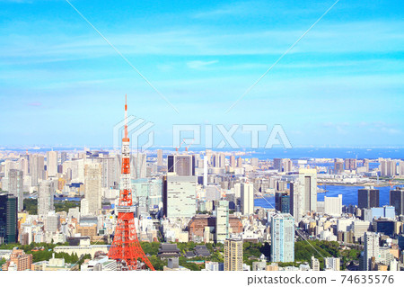 Tokyo, Tokyo Tower and its surroundings Tokyo, Tokyo Tower and its surroundings 74635576