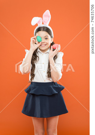 Easter eggs. Happy easter. Tradition of decorating eggs Easter eggs. Happy easter. Tradition of decorating eggs 74635706