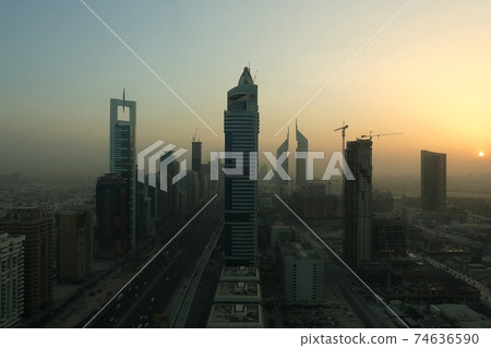 迪拜的高層建築 74636590