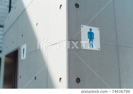 Public toilet Public toilet 74636799