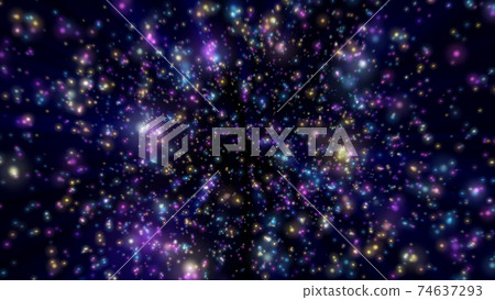 Image floating in beautiful stars Image floating in beautiful stars 74637293