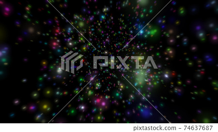 Image floating in beautiful stars Image floating in beautiful stars 74637687