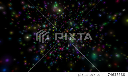 Image floating in beautiful stars Image floating in beautiful stars 74637688