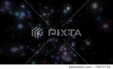 Image floating in beautiful stars Image floating in beautiful stars 74637730