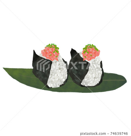 Negitoro飯糰（手繪） 74639746