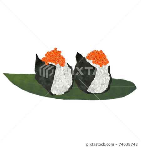 鮭魚子飯糰（手繪） 74639748