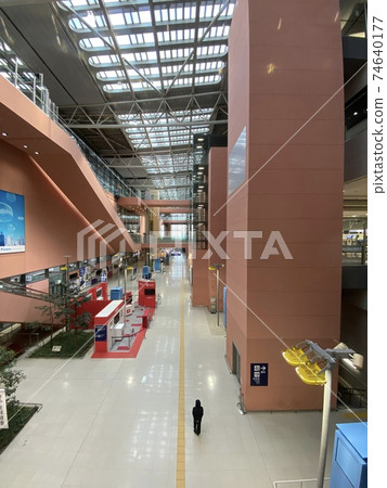 Corona Unmanned Kansai International Airport 74640177