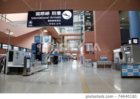 Corona Unmanned Kansai International Airport 74640180