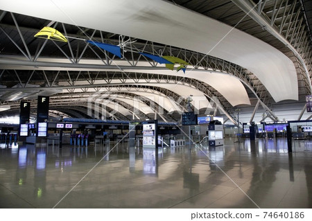 Corona Unmanned Kansai International Airport 74640186
