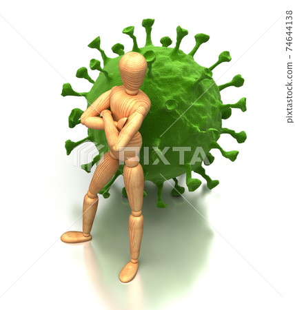 Control the virus Control the virus 74644138