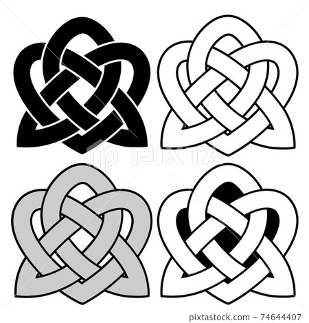 Celtic national ornament. Celtic national ornament. 74644407