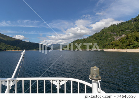 從觀光船上看的奧田大湖 從觀光船上看的奧田大湖 74646556