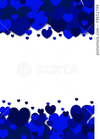 White day background material Image of blue hearts springing up from above and below Vertical background white Other colors available White day background material Image of blue hearts springing up from above and below Vertical background white Other colors available 74652744