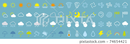 Weather icon 74654421