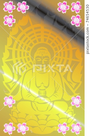 Everyone's prayers and wishes. Buddha statue Everyone's prayers and wishes. Buddha statue 74654530