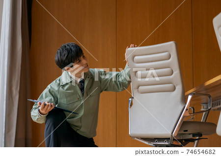 Business trip purchase of office furniture 74654682