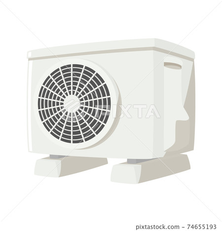 Air conditioner outdoor unit - Stock Illustration [74655193] - PIXTA
