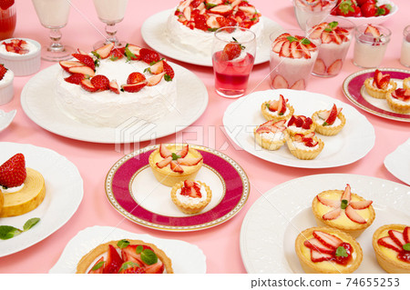 草莓糖果時令水果 74655253