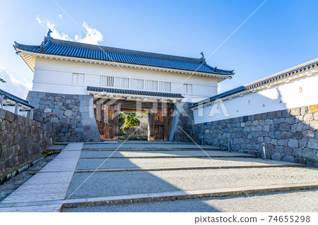 [Kanagawa Prefecture] The copper gate of Odawara Castle where you can feel the personality 74655298