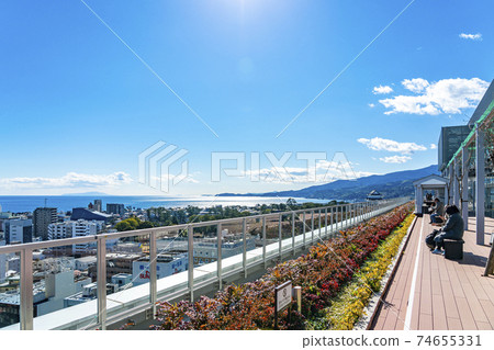 [Kanagawa Prefecture] Cityscape seen from the rooftop of Minaka Odawara 74655331