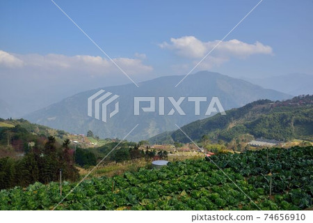 山上風景-白蘭部落,台灣 74656910