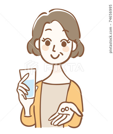 丸和水的中年女人 丸和水的中年女人 74656995