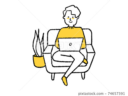 遠程工作的人03 遠程工作的人03 74657391