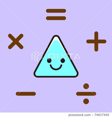 Arithmetic Symbol Graphic Illustration Material Triangle 74657495