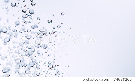Light bubbles of water isolated over white, Light bubbles of water isolated over white, 74658266