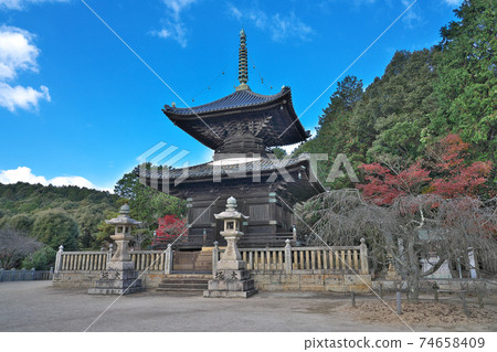 [Rendaiji Temple（Tahoto）]岡山縣倉敷市小島由香 74658409