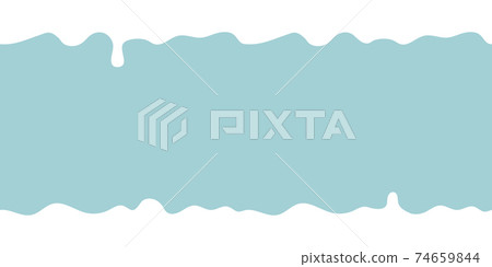 White milk product flowing. Seamless pattern for your design 74659844